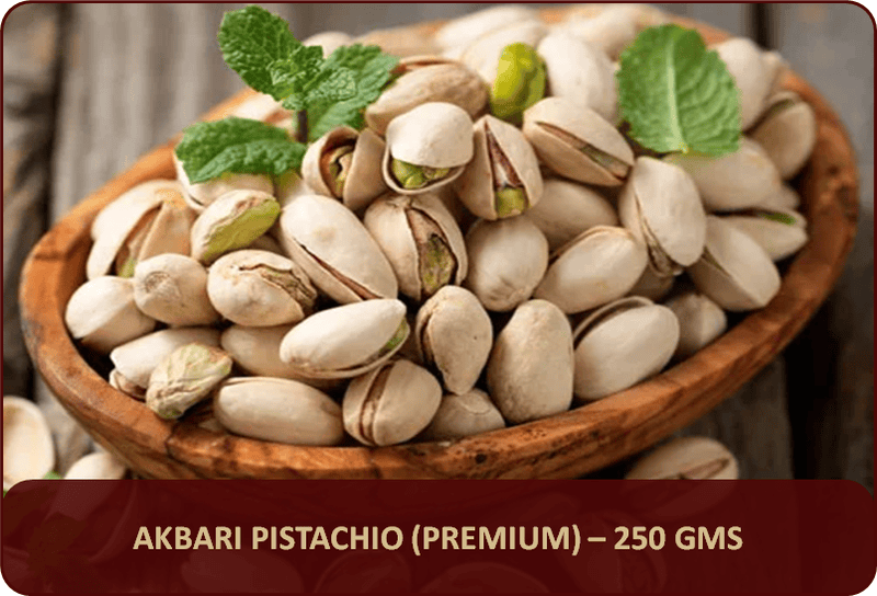 Akbari Pistachio (Premium) - 250 Gms
