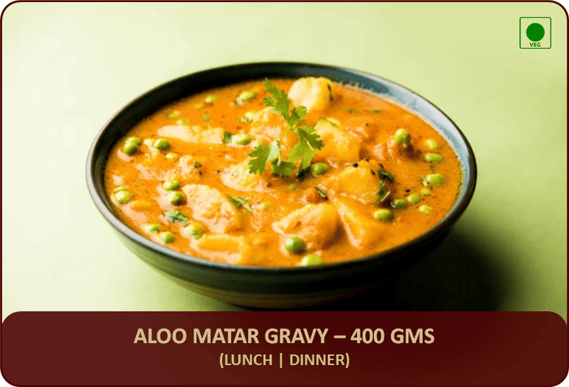 Aloo Matar Gravy - 400 Gms