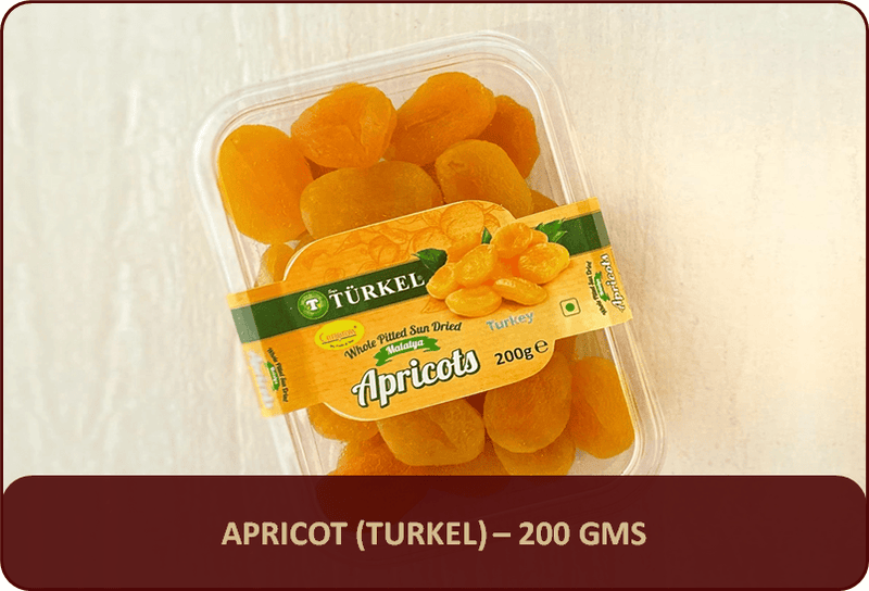 Apricot (Turkel) - 200 Gms