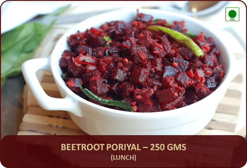 Beetroot Poriyal - 250 Gms