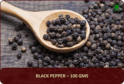 Black Pepper - 100 Gms