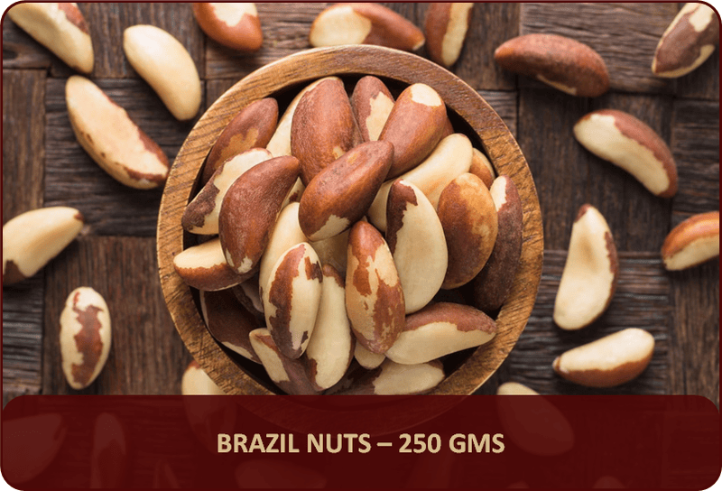 Brazil Nut - 250 Gms
