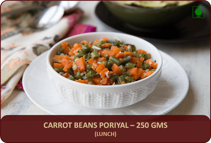 Carrot Beans Poriyal - 250 Gms