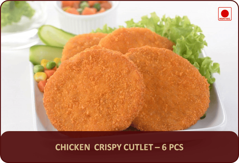 SM - Chicken Crispy Cutlet - 6 Pcs