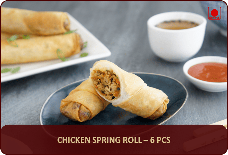 SM - Chicken Spring Roll - 6 Pcs