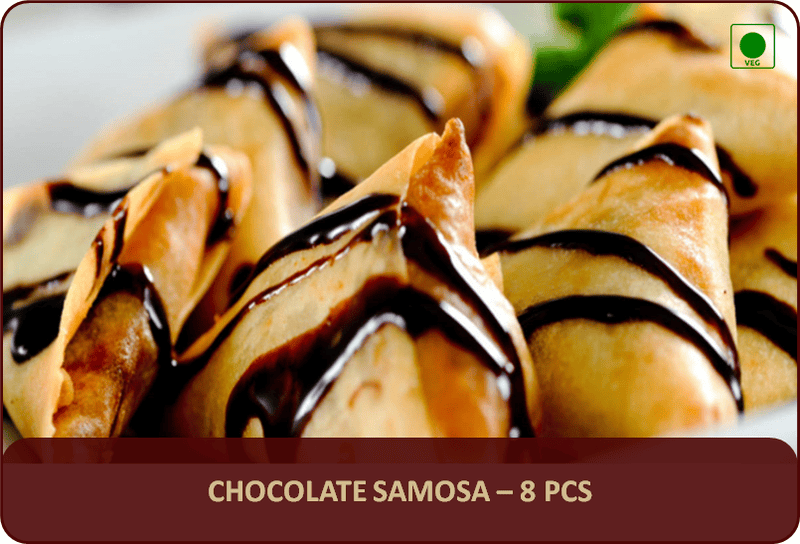 SM - Chocolate Samosa - 8 Pcs