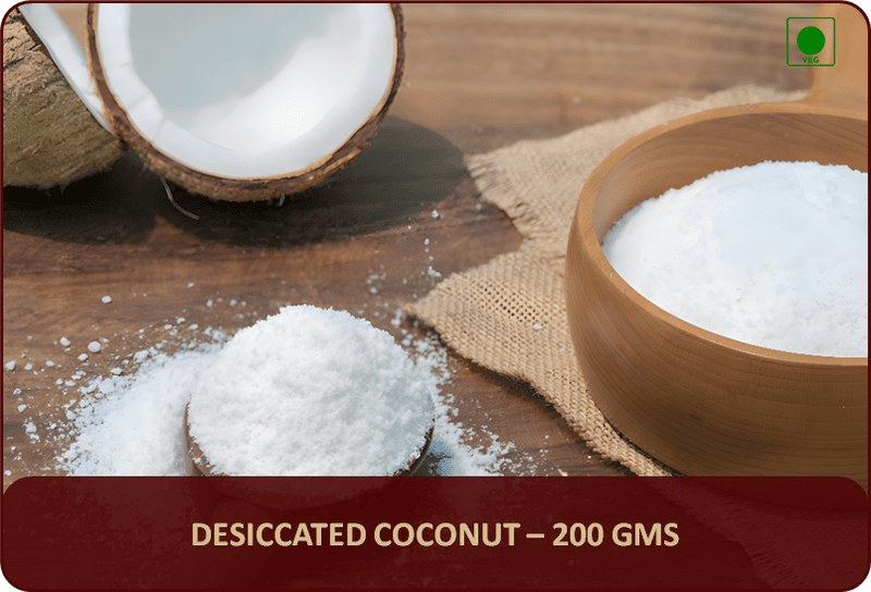 Desiccated Coconut Powder - 200 Gms
