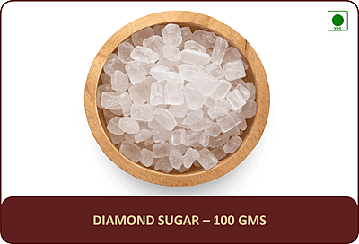 Unrefined Diamond Sugar - 100 Gms