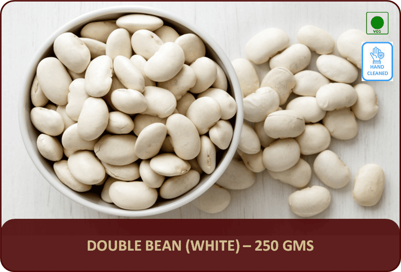 Double Beans (White) - 250 Gms