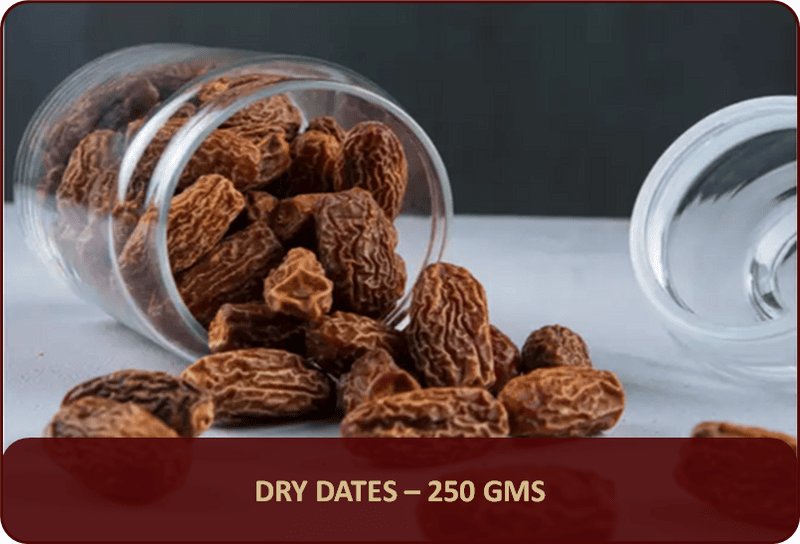 Dry Dates (Black) - 250 Gms