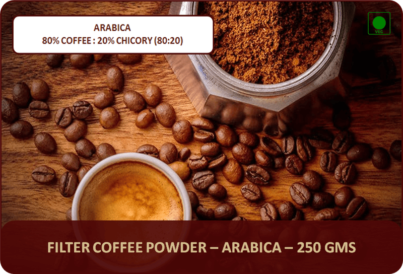 Filter Coffee Powder (Arabica) - 250 Gms