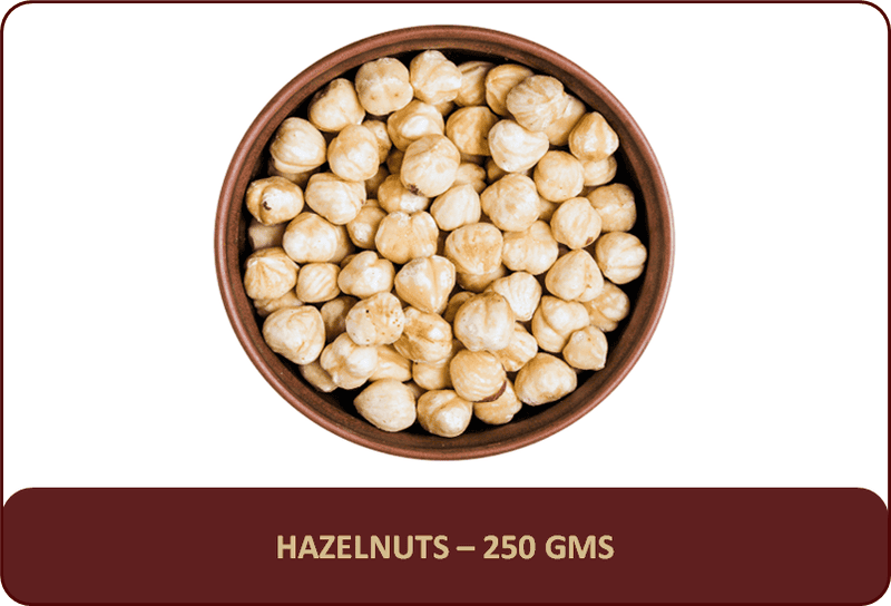 Hazel Nuts - 250 Gms