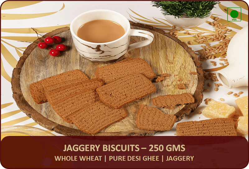 PBH - Jaggery Biscuits - 250 Gms
