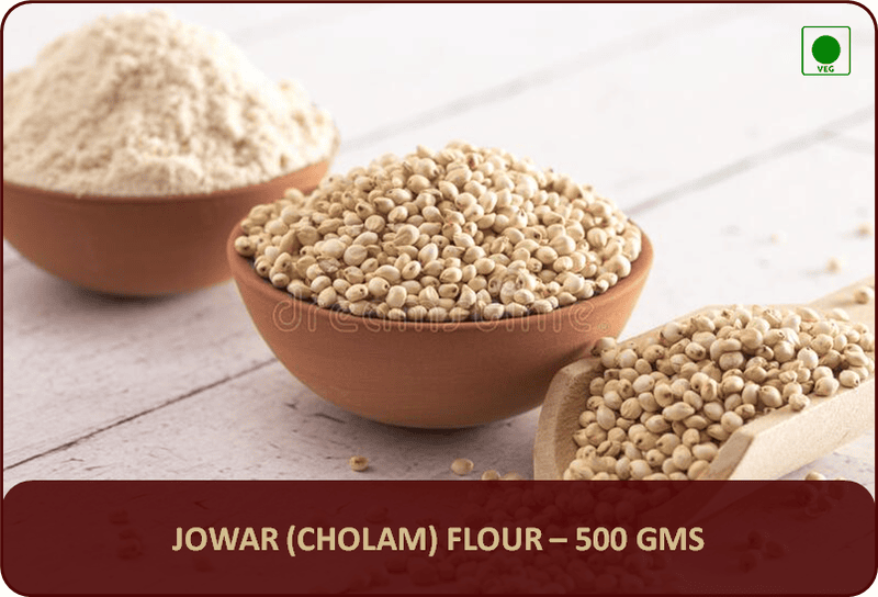 Jowar (Cholam) Flour - 500 Gms