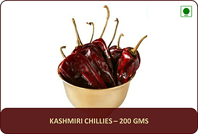 Kashmiri Chillies - 200 Gms