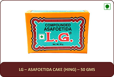 LG -  Asafoetida Cake (Hing) - 50 Gms