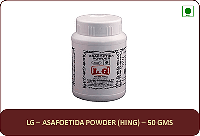 LG - Asafoetida Powder (Hing) - 50 Gms