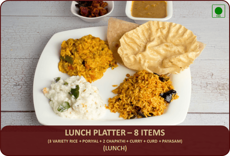 Lunch Platter - 8 Items