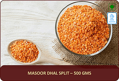 Masoor Dal (Split) - 500 Gms