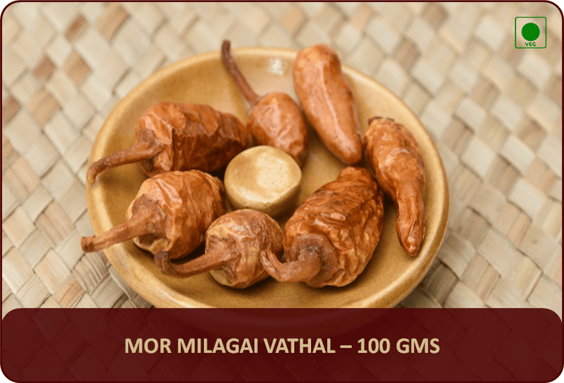 Mor Milagai Vathal - 100 Gms