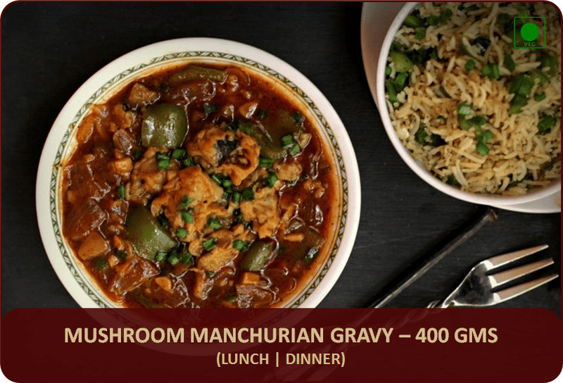 Mushroom Manchurian Gravy - 400 Gms