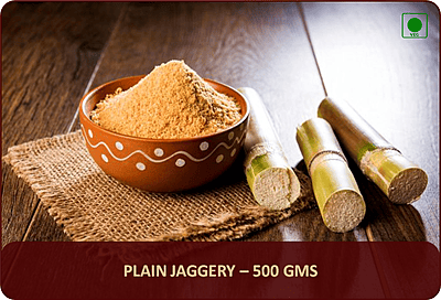 Plain Jaggery (Powdered) - 500 Gms