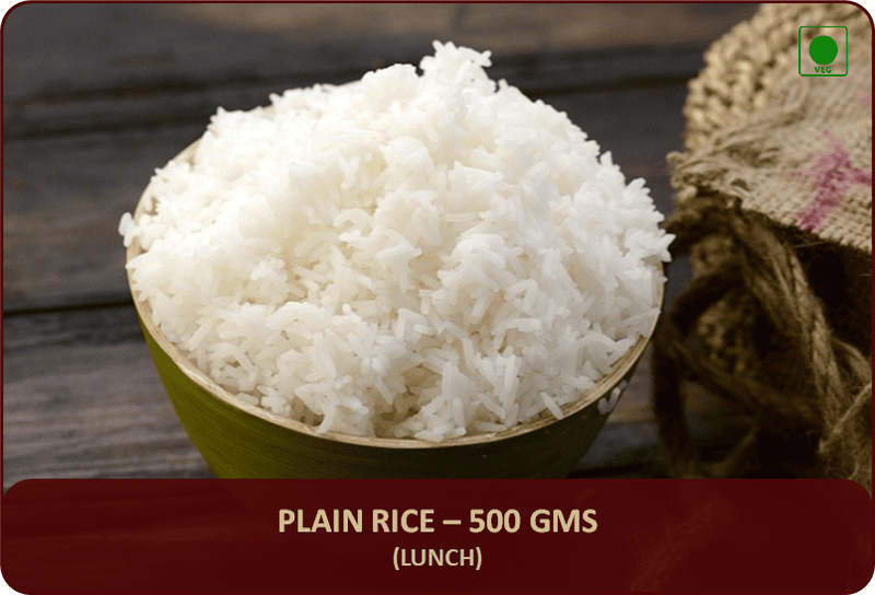 Plain Rice - 500 Gms