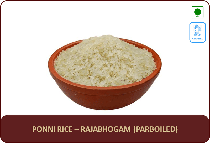 Ponni Rice - Rajabhogam (Parboiled)