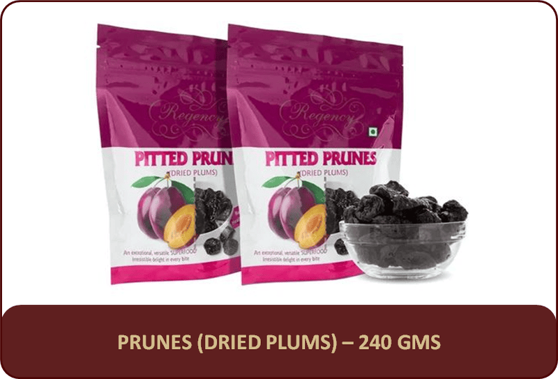 Prunes (Dried Plums) - 240 Gms