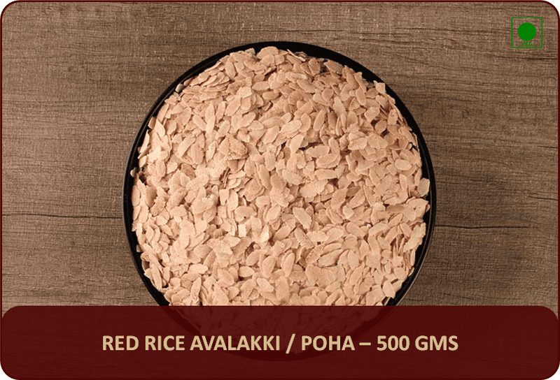 Red Rice Avalakki / Poha - 500 Gms