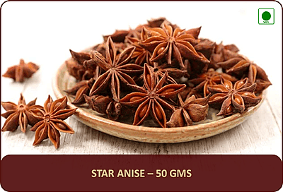 Star Anise - 50 Gms