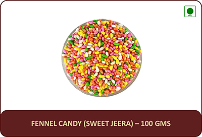 Fennel Candy (Sweet Jeera) - 100 Gms