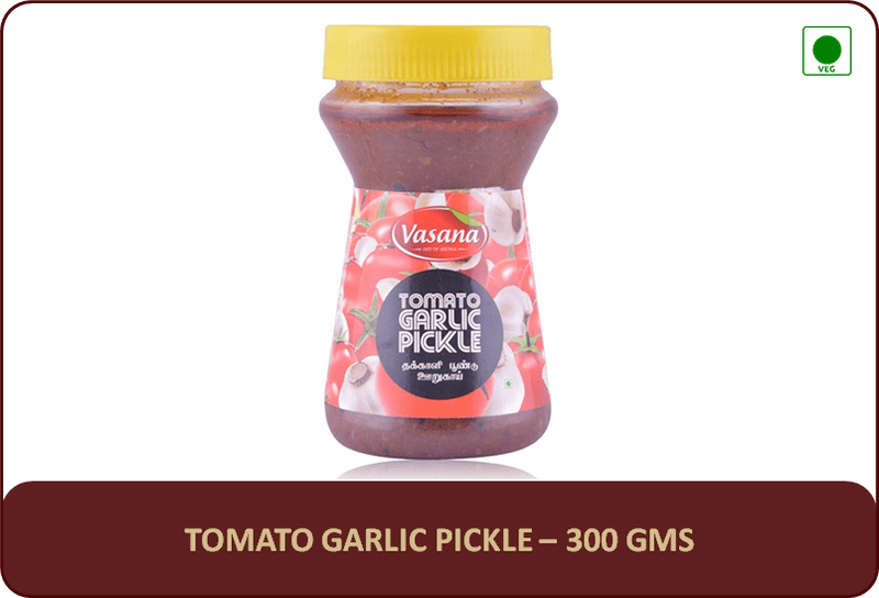 Tomato Garlic Pickle - 300 Gms
