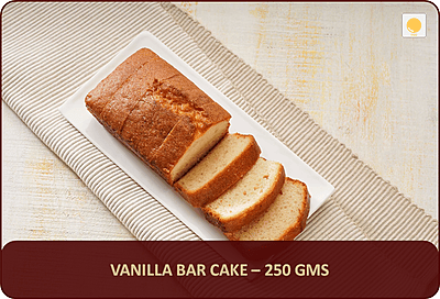 TB - Vanilla Bar Cake - 200 Gms