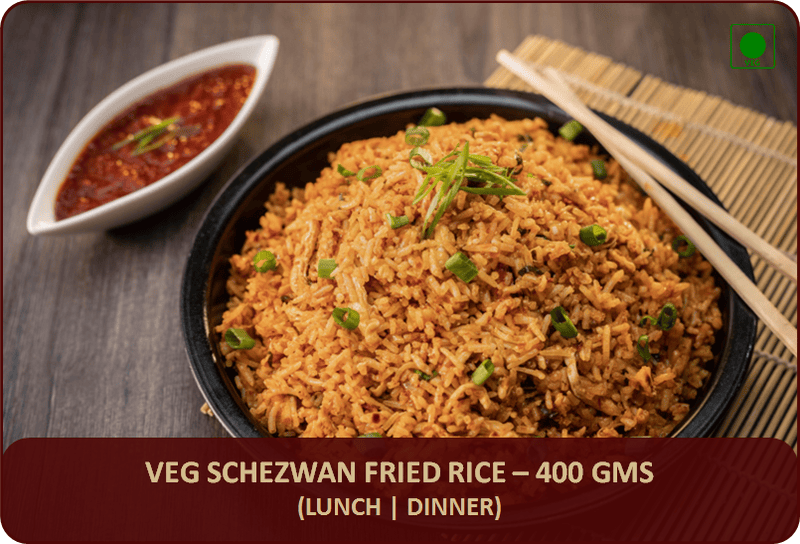 Veg Schezwan Fried Rice - 400 Gms