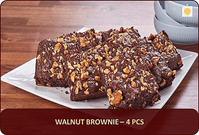 TB  - Walnut Brownie - 6 Pcs