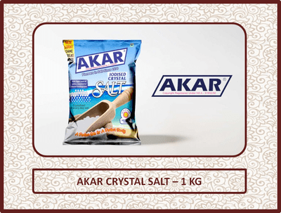 AKAR Crystal Salt - 1 Kg