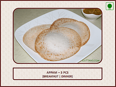 Appam - 3 Pcs