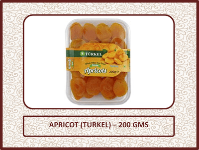 Apricot - Turkel (200 Gms)