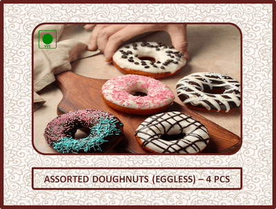 Assorted Doughnuts - 4 Pcs