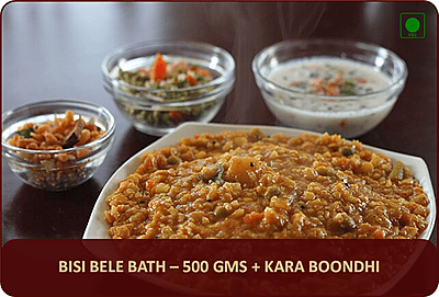 Bisi Bele Bath - 400 Gms Bisi Bele Bath - 400 Gms
