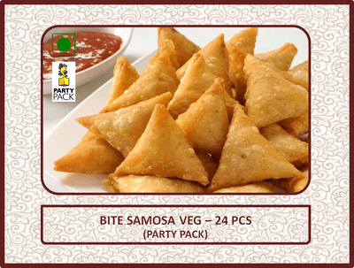 Bite Samosa Veg - 24 Pcs