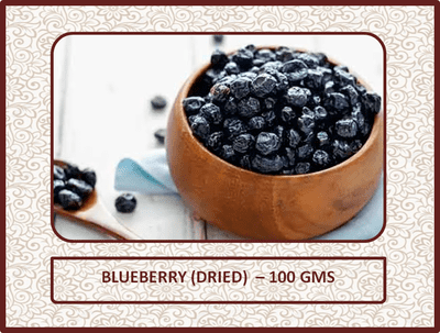 Blueberry Dried (100 Gms)