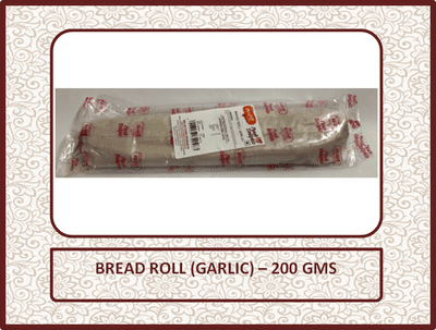 Bread Roll (Garlic) - 200 Gms