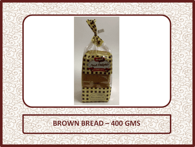 Brown Bread - 400 Gms