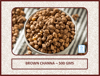 Brown Channa - 500 Gms