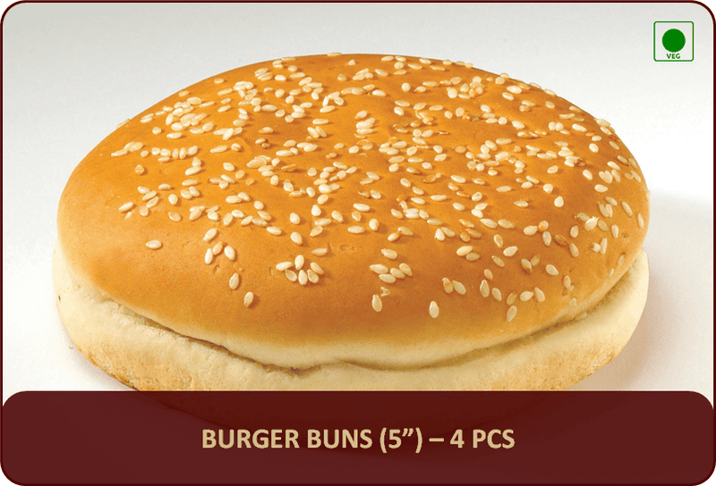 TB - Burger Bun - 4 Pcs (5")