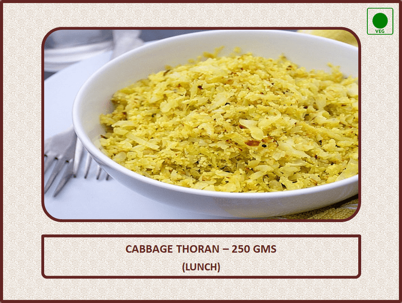 Cabbage Thoran - 250 Gms