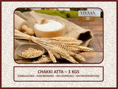 Chakki Atta (Sample) - 500 Gms