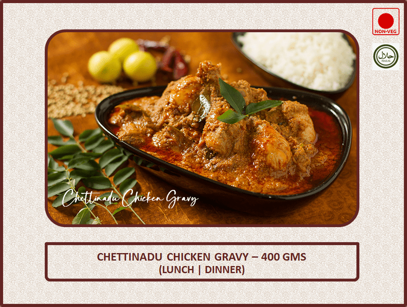 Chettinadu Chicken Gravy - 500 Gms
